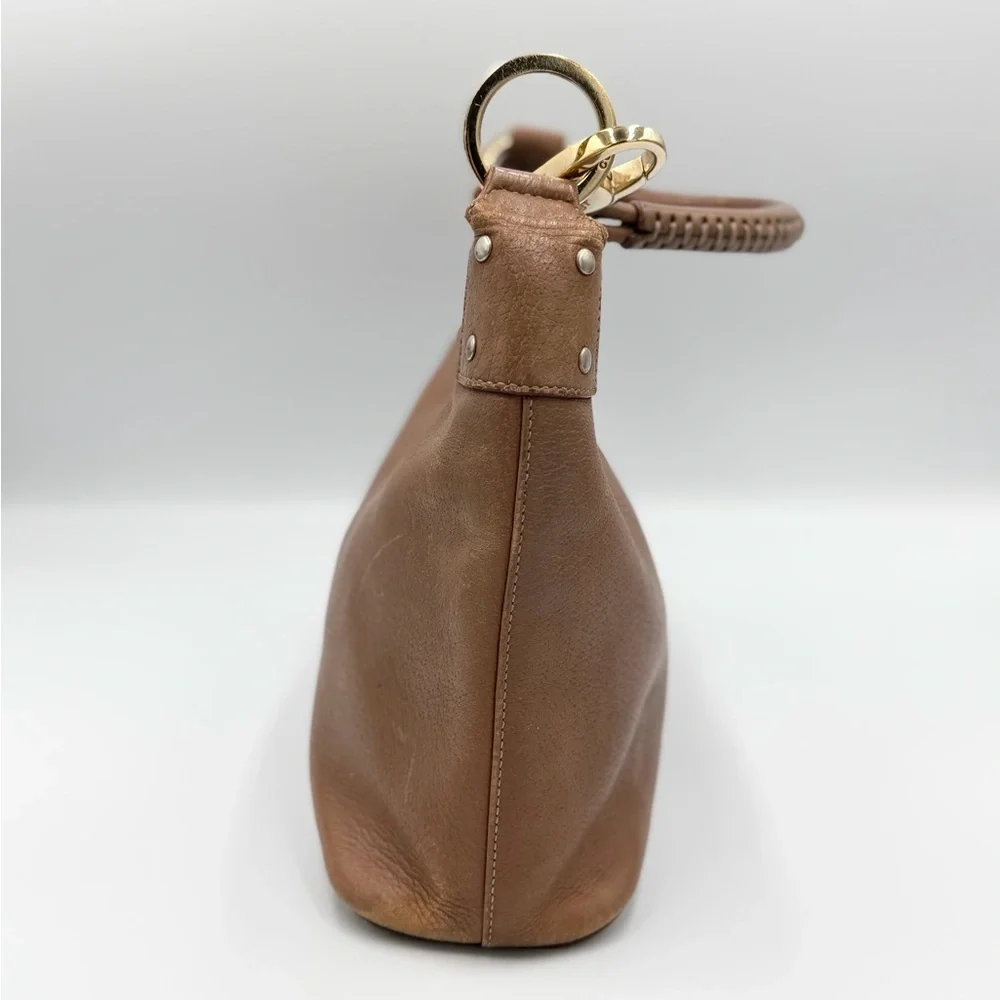 Gucci Brown Leather Shoulder Bag (pelove) - Picture 3 of 11